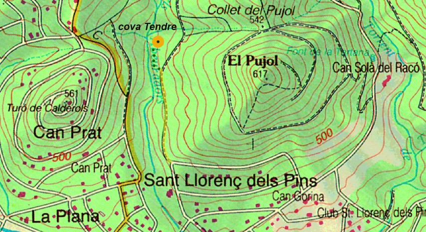 Tendre cova CROQUIS Pequeo